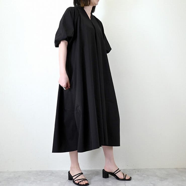 ワンピース ボリュームスリーブ 半袖 | STYLEBLOCK | 詳細画像4 