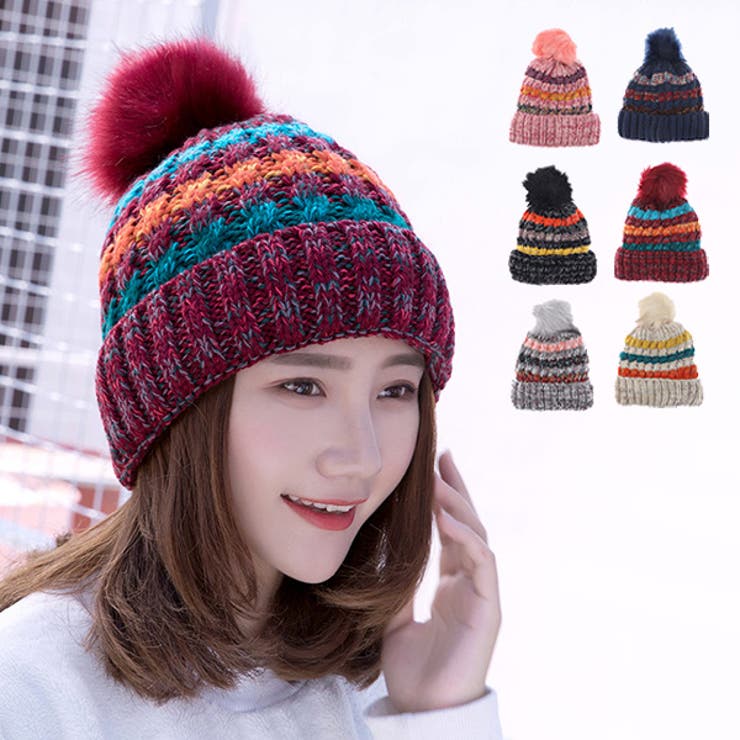 ニット帽 ニットキャップ ファー 付き 品番 Xv Styleblock スタイルブロック のレディースファッション通販 Shoplist ショップリスト