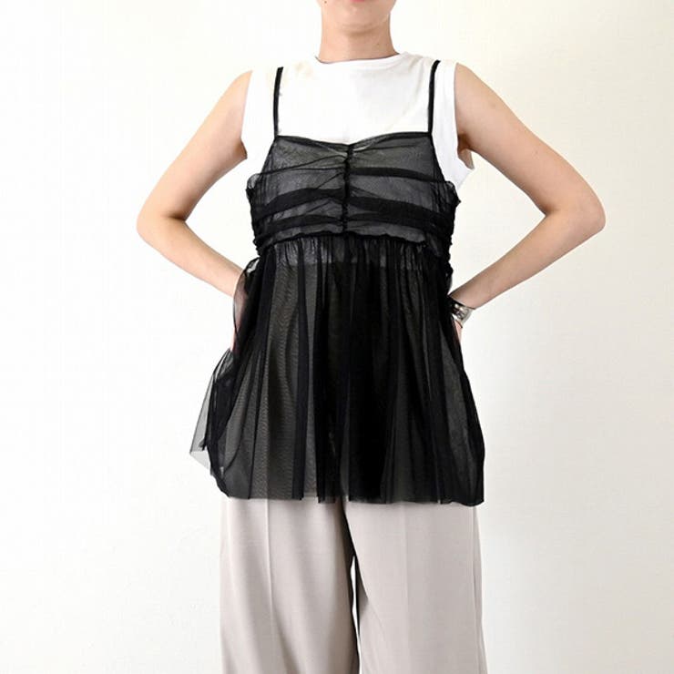 キャミソール ブラウス ラメ | STYLEBLOCK | 詳細画像3