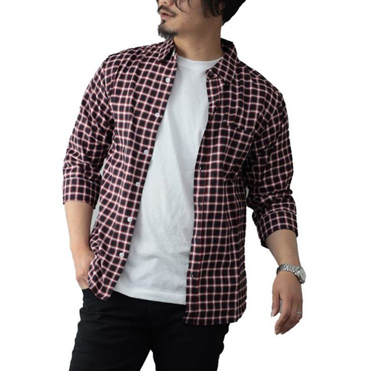 シャツ メンズ 7分袖 品番 Xv Style Block Men スタイルブロックメン のメンズ ファッション通販 Shoplist ショップリスト