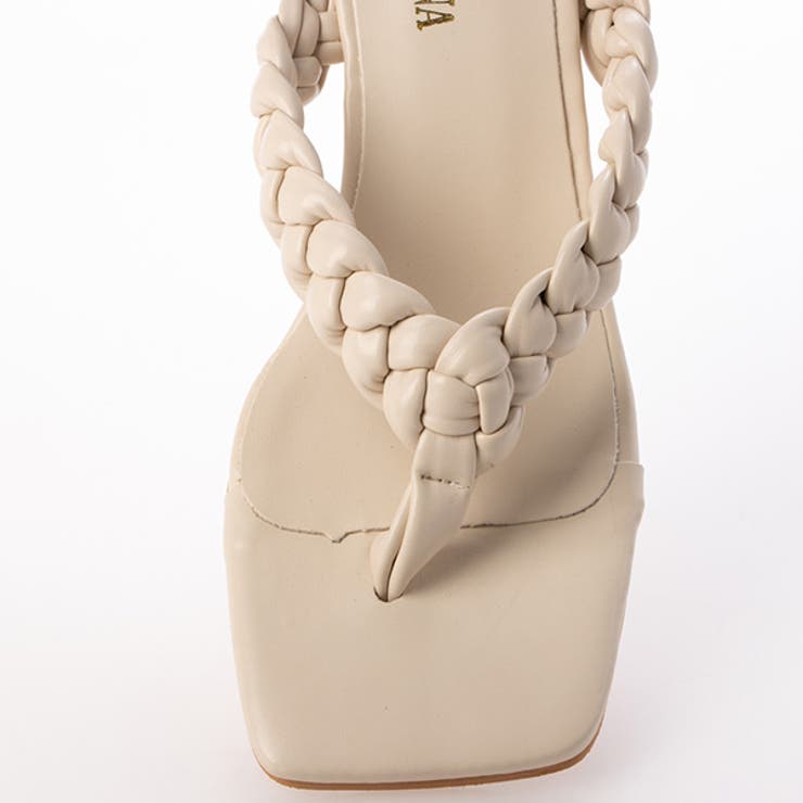 トングサンダル ヒールサンダル ピンヒール[品番：XV000018413