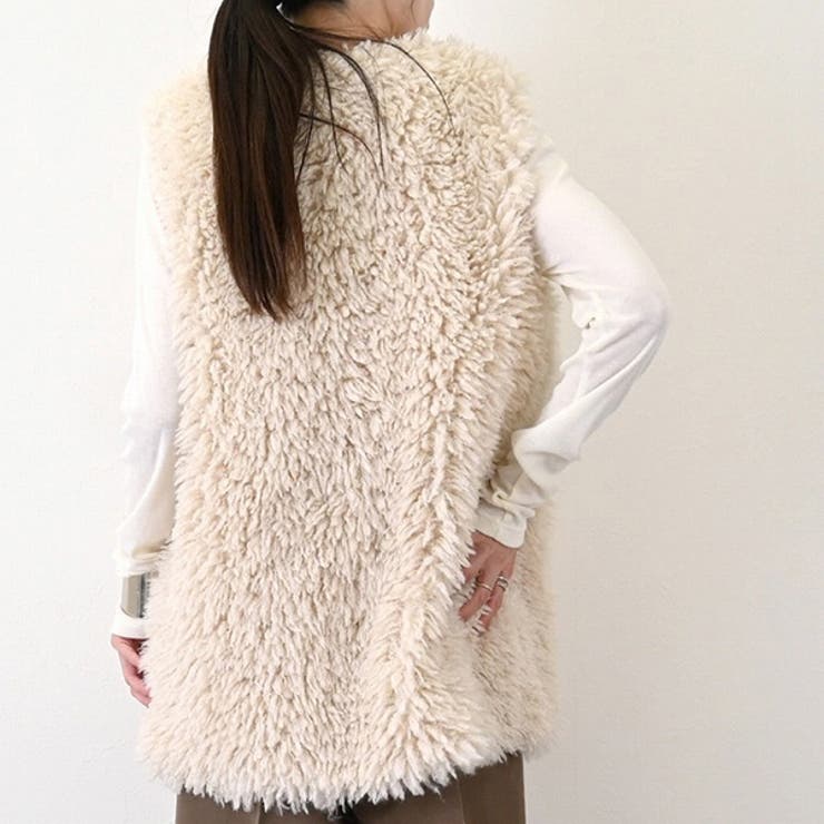 ベスト ボア ミドル丈 | STYLEBLOCK | 詳細画像5 