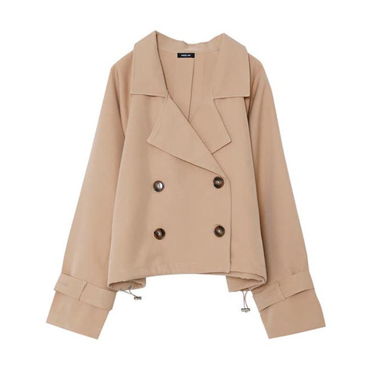 トレンチコート スプリングコート ショート 品番 Xv Styleblock スタイルブロック のレディースファッション通販 Shoplist ショップリスト