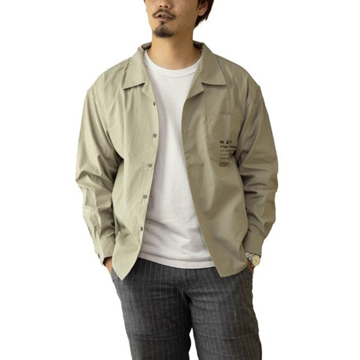シャツ 開襟シャツ 長袖 | Style Block MEN | 詳細画像6 