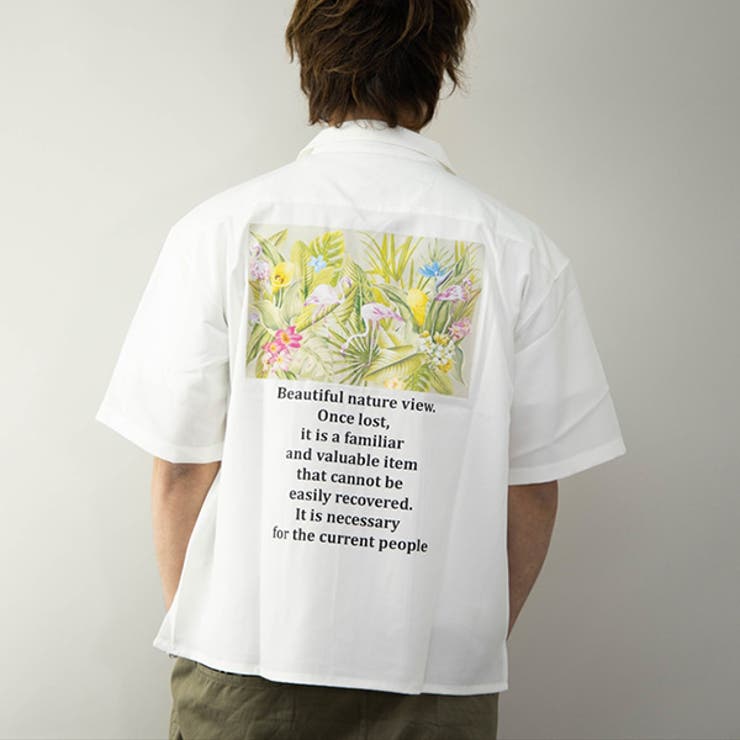 シャツ 半袖 オープンカラー | Style Block MEN | 詳細画像5 