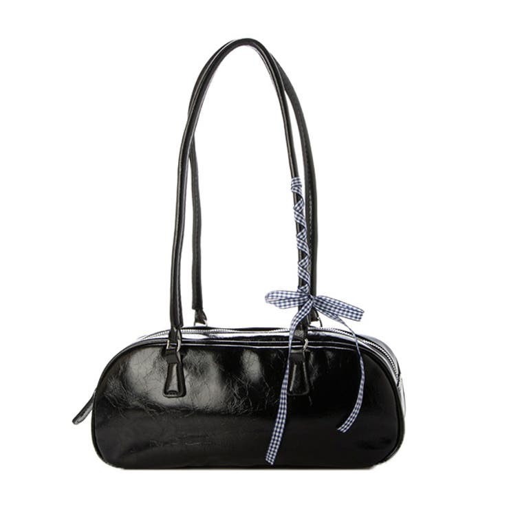 ショルダーバッグ レザー調 リボン付き | STYLEBLOCK | 詳細画像3 