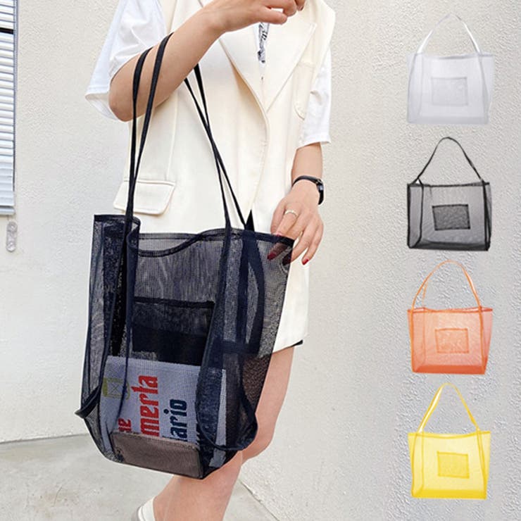 トートバッグ A4 メッシュ | STYLEBLOCK | 詳細画像1 