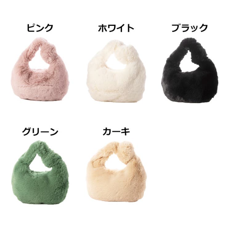 トートバッグ ハンドバッグ ファー | STYLEBLOCK | 詳細画像2 