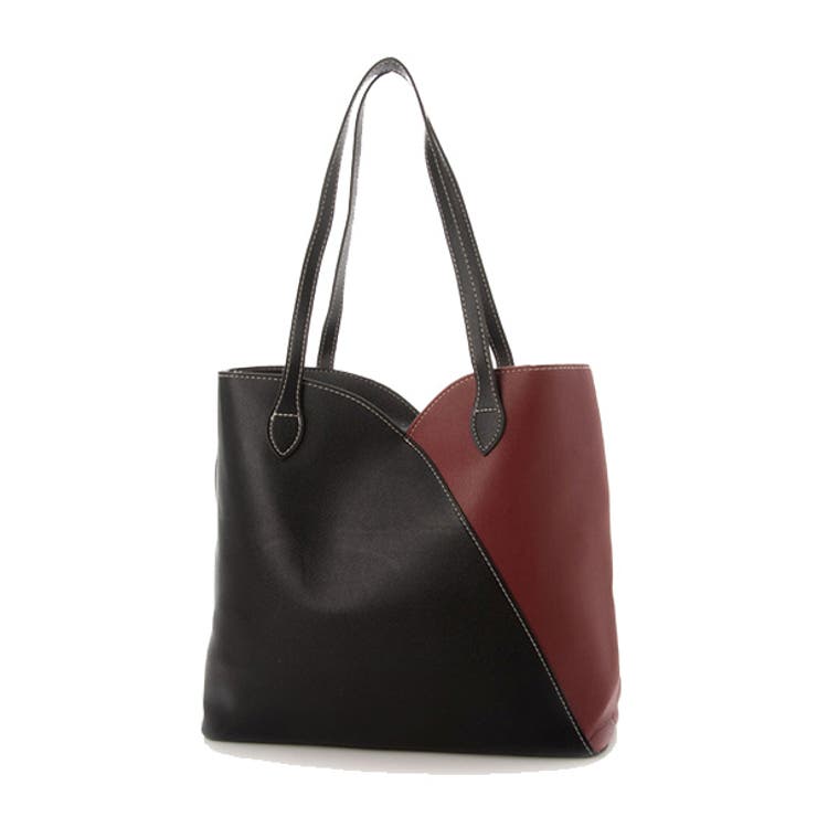 ショルダーバッグ トートバッグ バイカラー | STYLEBLOCK | 詳細画像3 