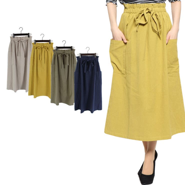 スカート フレアスカート 綿 | STYLEBLOCK | 詳細画像1 