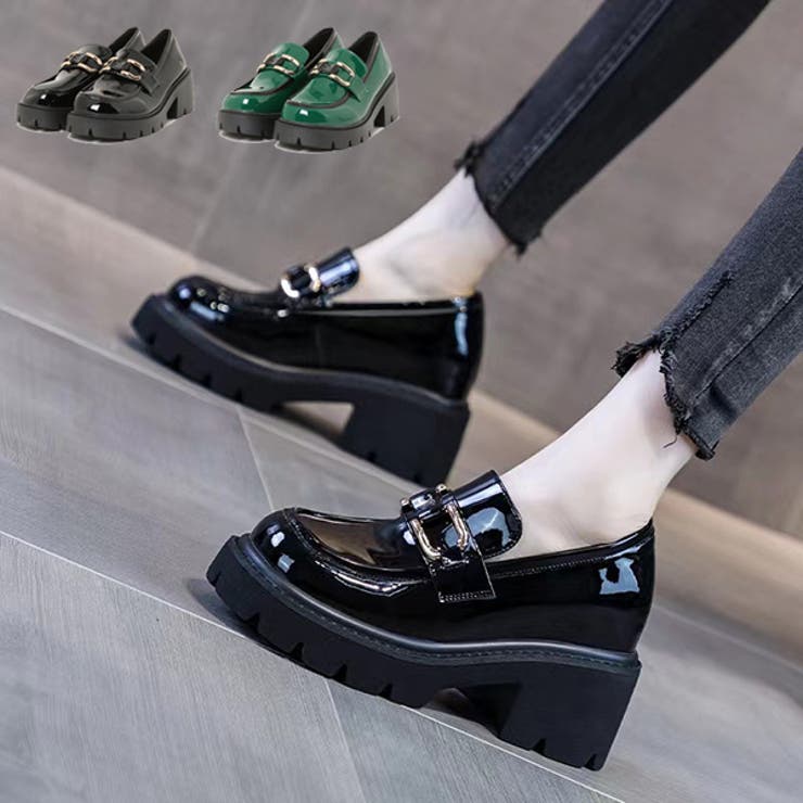 パンプス ローファー エナメル[品番：XV000021334]｜STYLEBLOCK