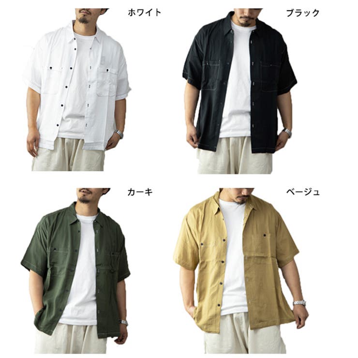 シャツ ワークシャツ メンズ 品番 Xv Style Block Men スタイルブロックメン のメンズ ファッション通販 Shoplist ショップリスト