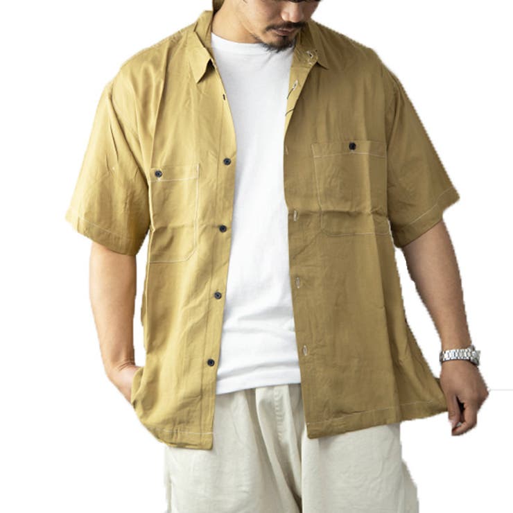 シャツ ワークシャツ メンズ 品番 Xv Style Block Men スタイルブロックメン のメンズ ファッション通販 Shoplist ショップリスト