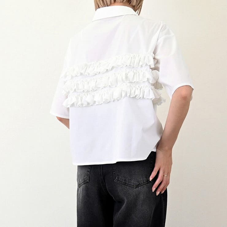 シャツ ブラウス フリル | STYLEBLOCK | 詳細画像5 