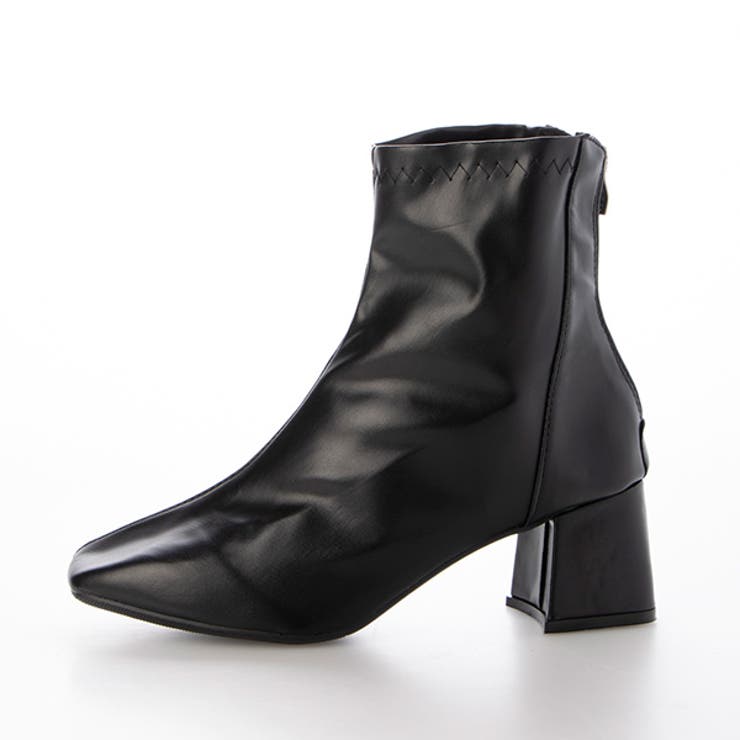 ショートブーツ ブーツ 太ヒール | STYLEBLOCK | 詳細画像4 