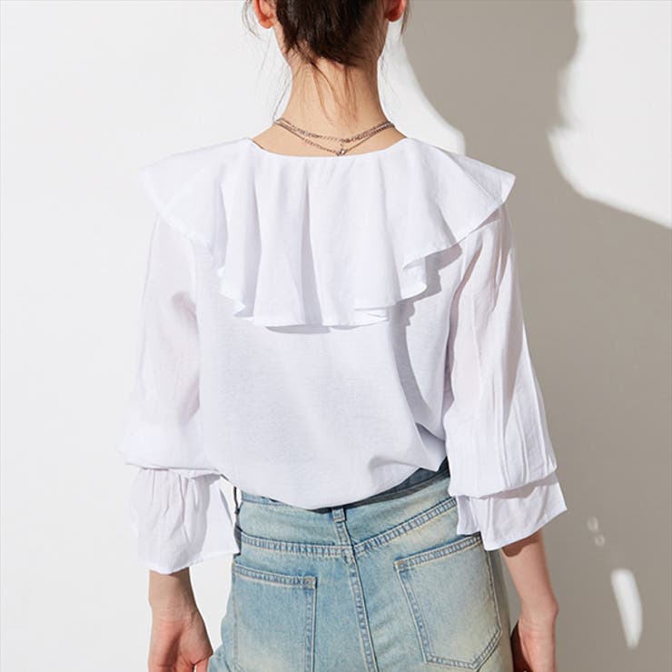 シャツ ブラウス フリルカラー | STYLEBLOCK | 詳細画像5 