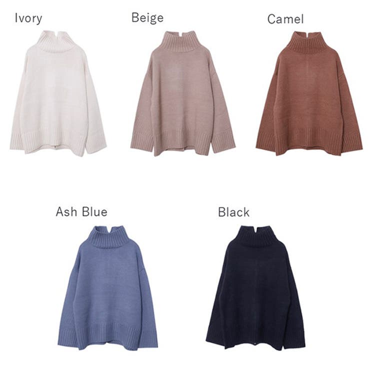 ニット セーター タートルネック | STYLEBLOCK | 詳細画像2 