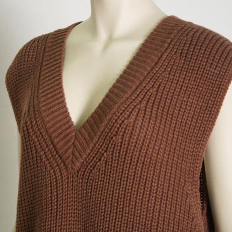 ワンピース ニットベスト ノースリーブ | STYLEBLOCK | 詳細画像5 