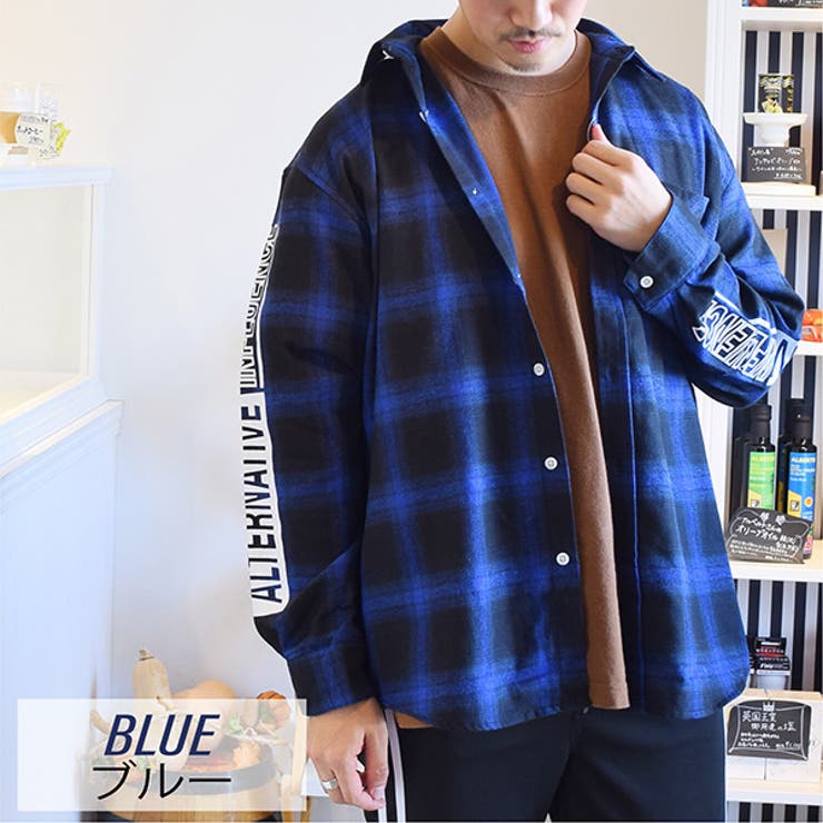 シャツ カジュアルシャツ 長袖[品番：XV000014710]｜Style Block MEN