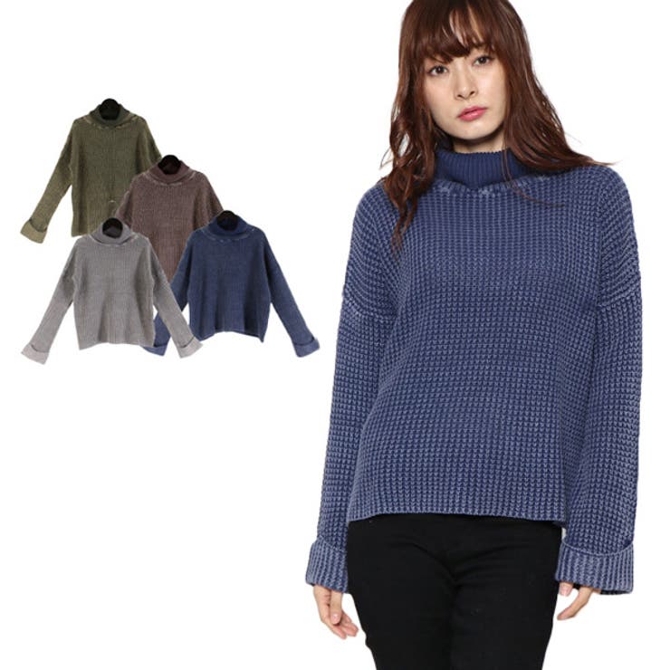 ニット セーター タートルネック | STYLEBLOCK | 詳細画像1 