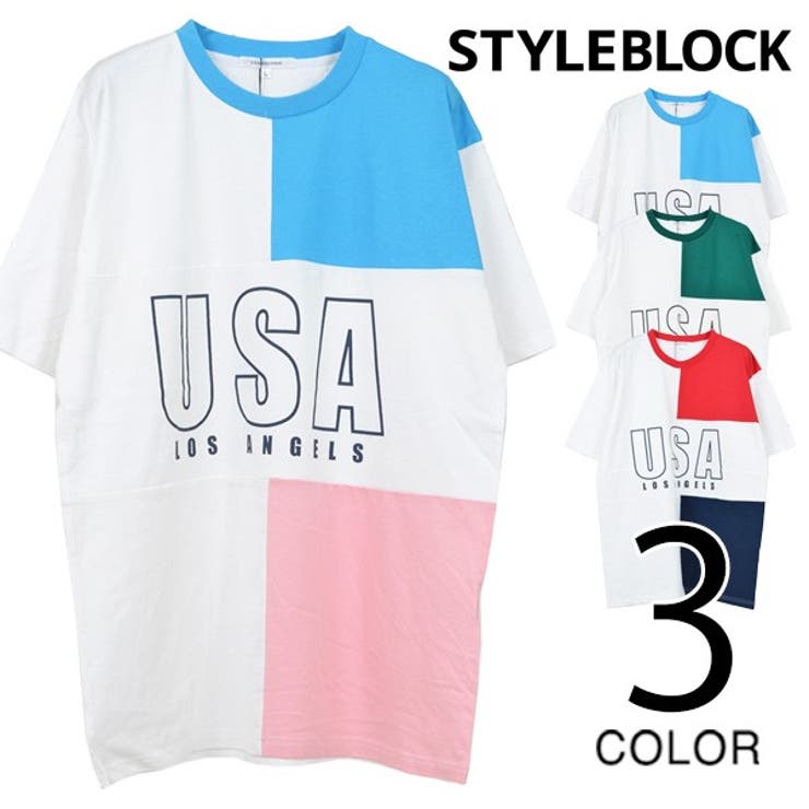 Tシャツ カットソー クルーネック | Style Block MEN | 詳細画像1 
