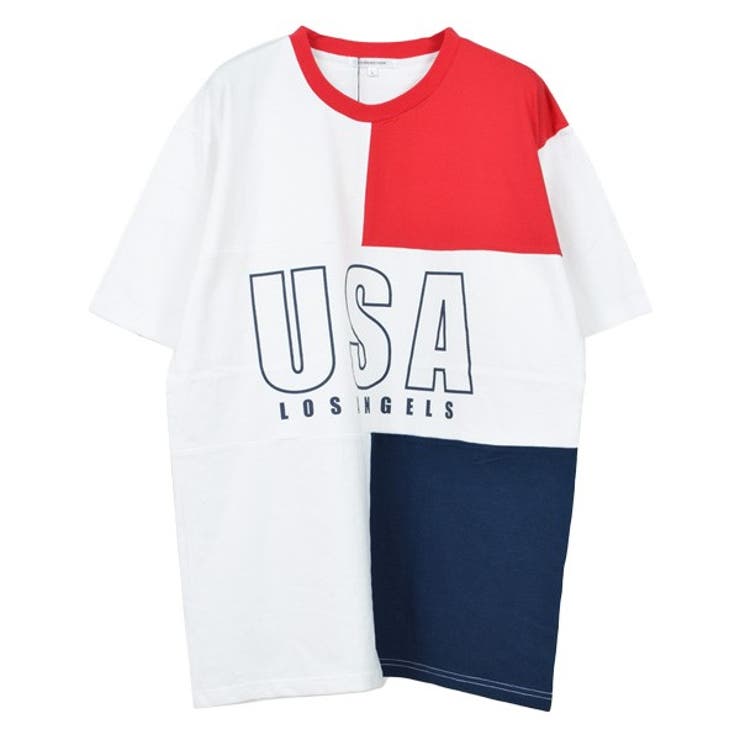 レッド | Tシャツ カットソー クルーネック | Style Block MEN