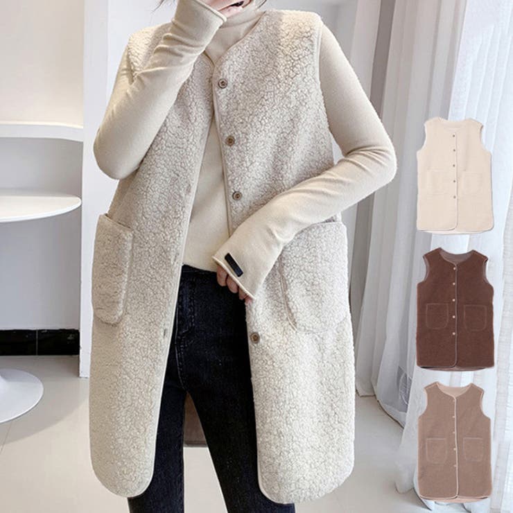 ベスト ジレ ボア | STYLEBLOCK | 詳細画像1 