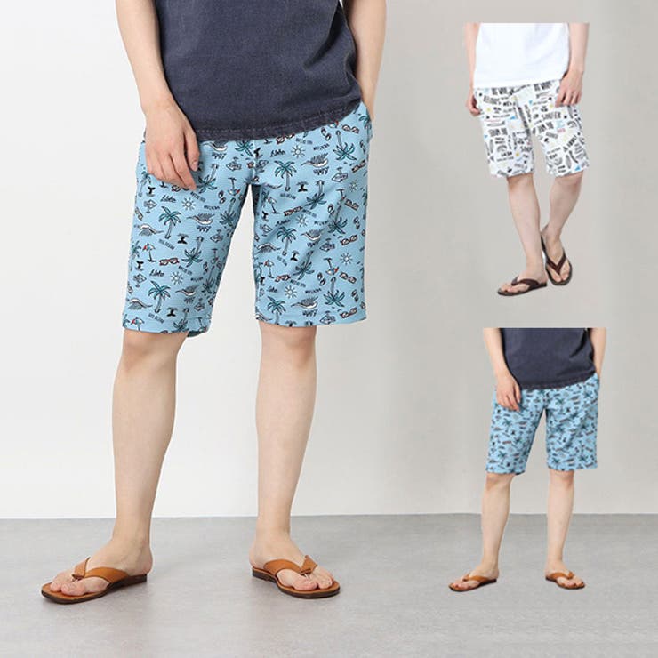 ハーフパンツ ショートパンツ ジャガード | Style Block MEN | 詳細画像1 