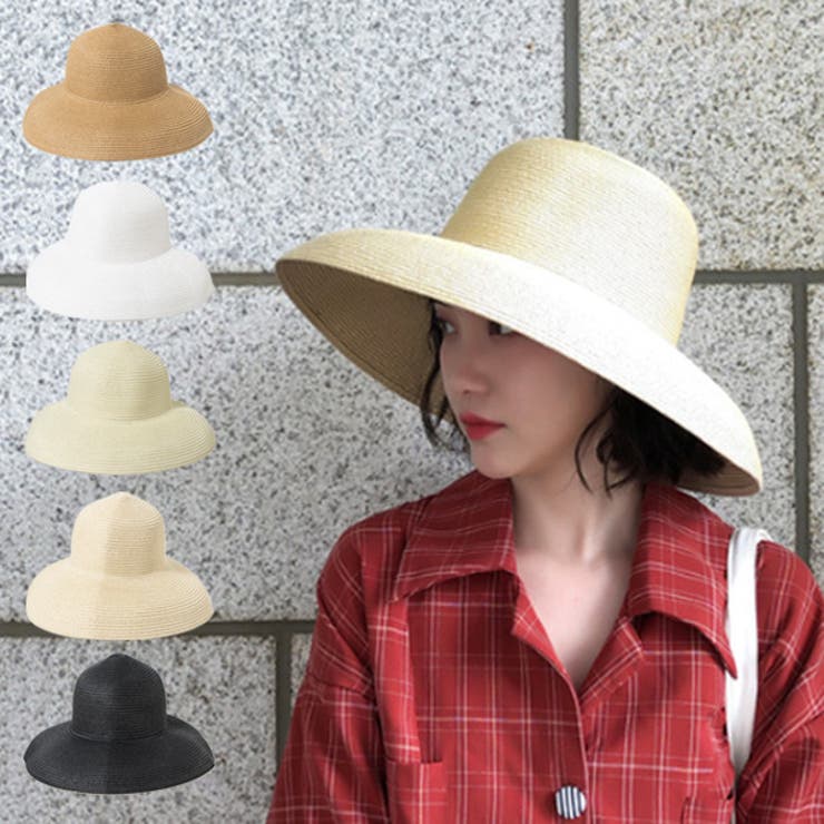ハット ストローハット 麦わら帽子 [品番：XV000020494]｜STYLEBLOCK（スタイルブロック）のレディースファッション通販｜SHOPLIST（ショップリスト）