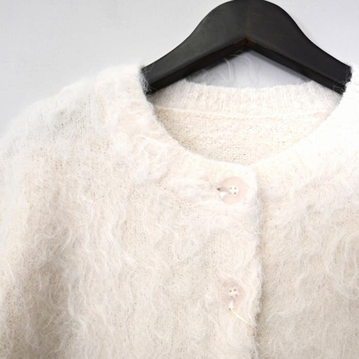 ニットカーディガン カーディガン シャギー | STYLEBLOCK | 詳細画像6 