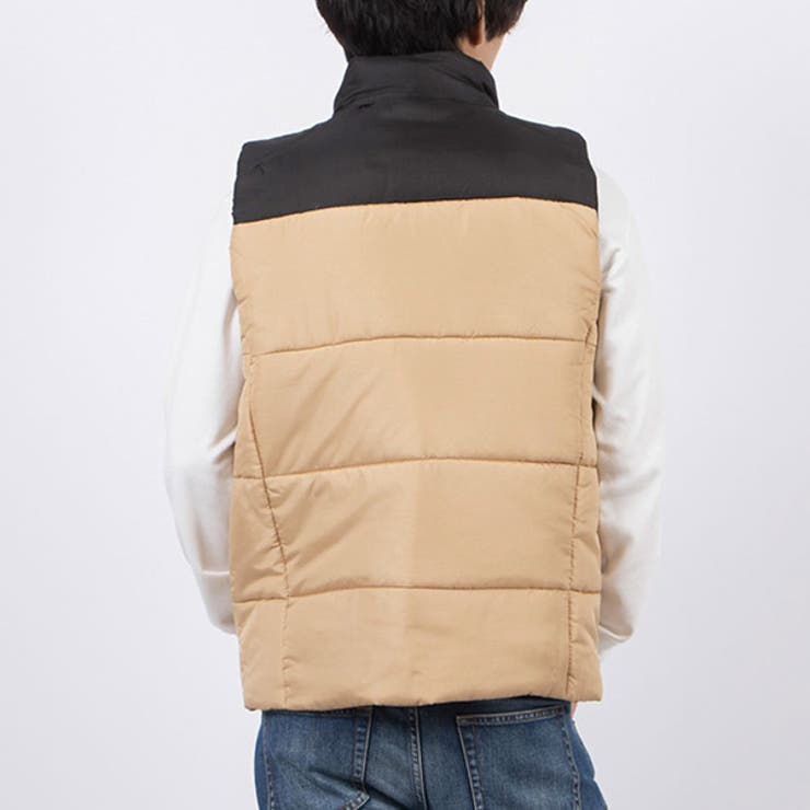 ベスト 中綿ベスト バイカラー[品番：XV000021109]｜Style Block