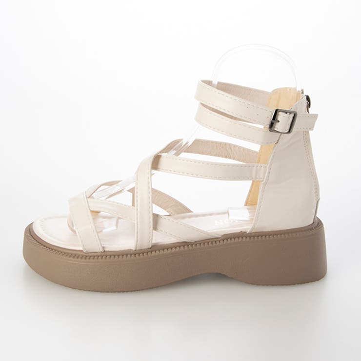 サンダル レースアップ 厚底[品番：XV000020738]｜STYLEBLOCK