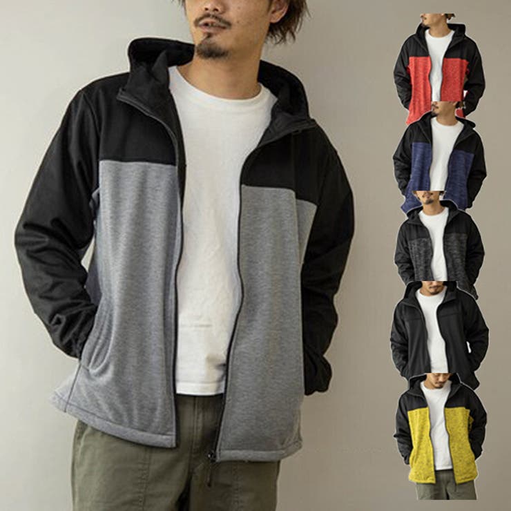 パーカー ジップアップ 暖かい | Style Block MEN | 詳細画像1 