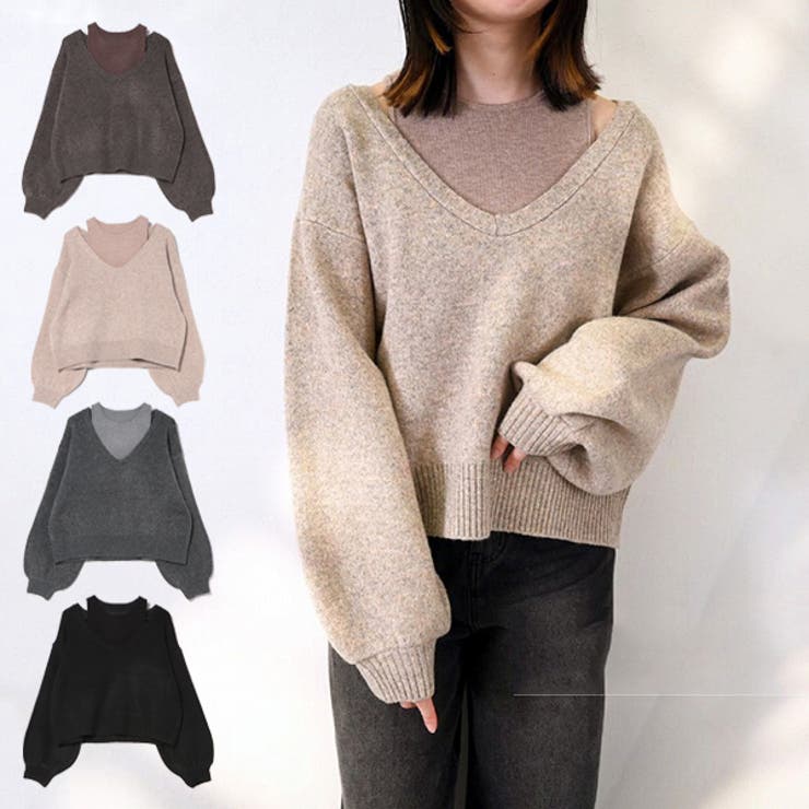 ニット セーター タンクトップ | STYLEBLOCK | 詳細画像1 