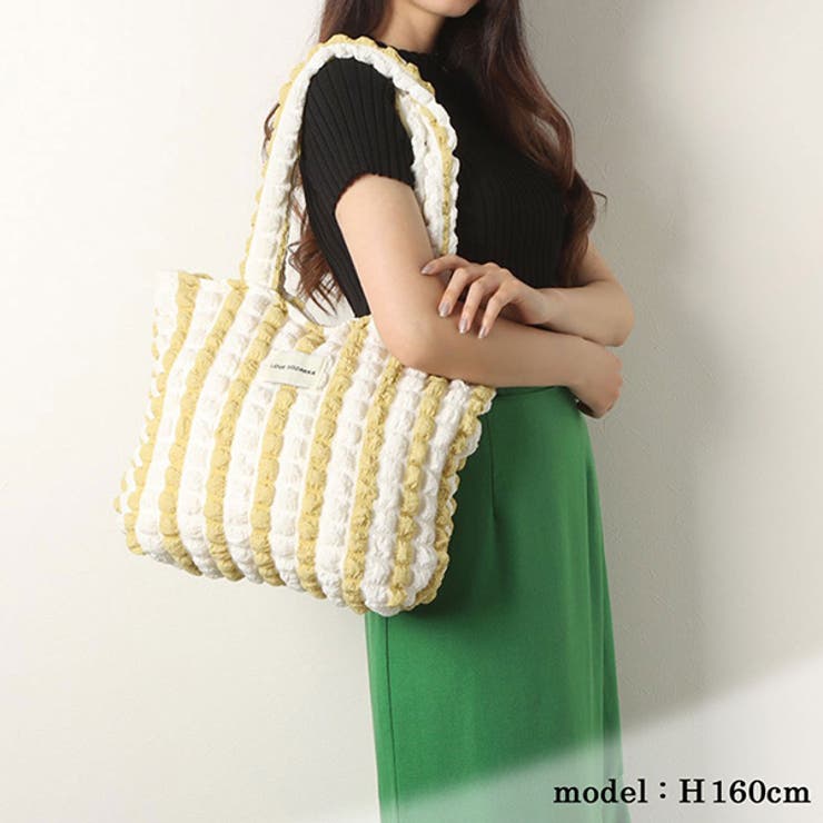 トートバッグ エコバッグ ストライプ柄 | STYLEBLOCK | 詳細画像8 