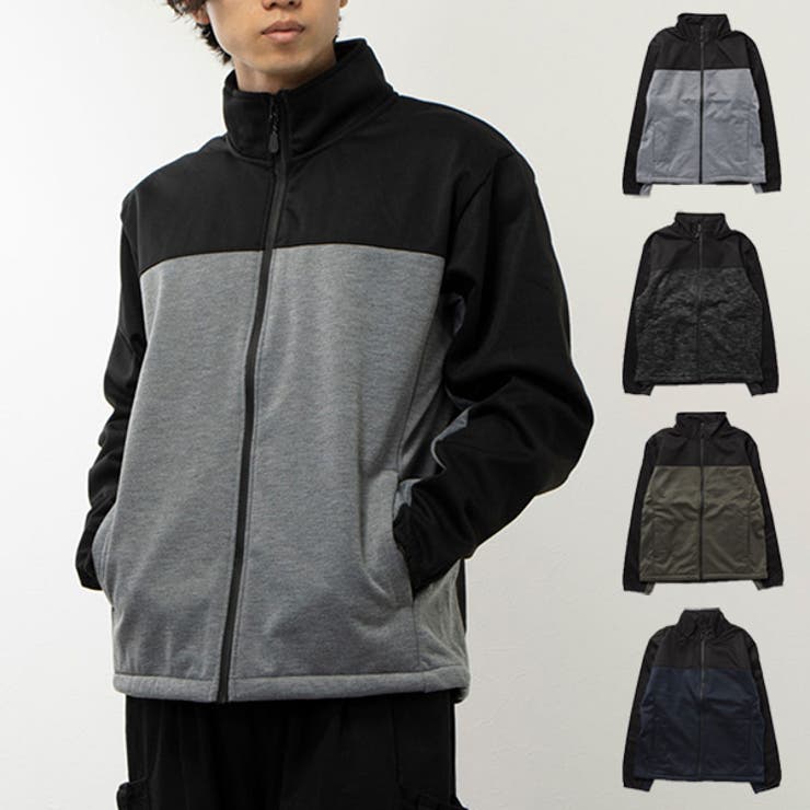 ジャケット ブルゾン 裏フリース[品番：XV000020012]｜Style Block  MEN（スタイルブロックメン）のメンズファッション通販｜SHOPLIST（ショップリスト）