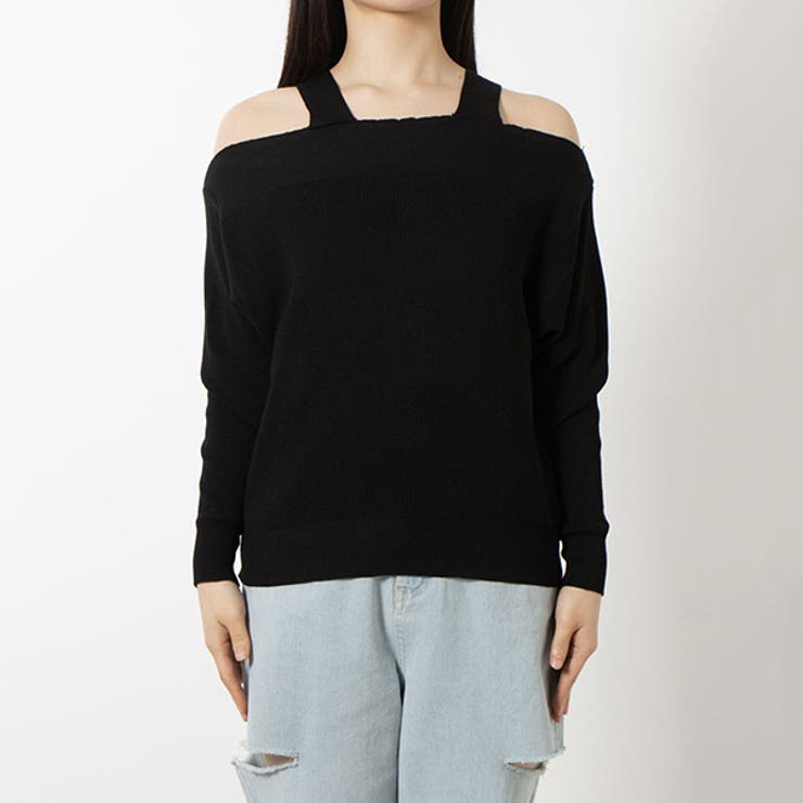 ニット セーター オフショルダー | STYLEBLOCK | 詳細画像3 