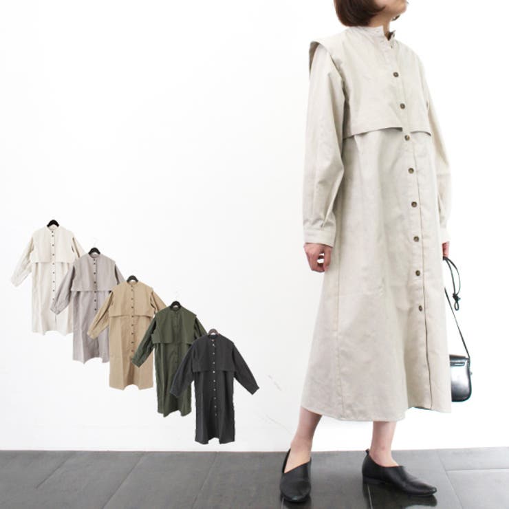 高級感 ワンピース コート 長袖[品番：XV000016739]｜STYLEBLOCK ジャケット・アウター