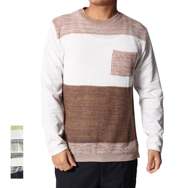 Tシャツ カットソー ロンT | Style Block MEN | 詳細画像1 