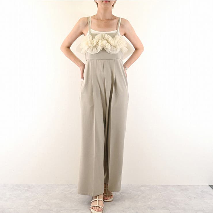 オールインワン サロペットパンツ 無地 | STYLEBLOCK | 詳細画像3