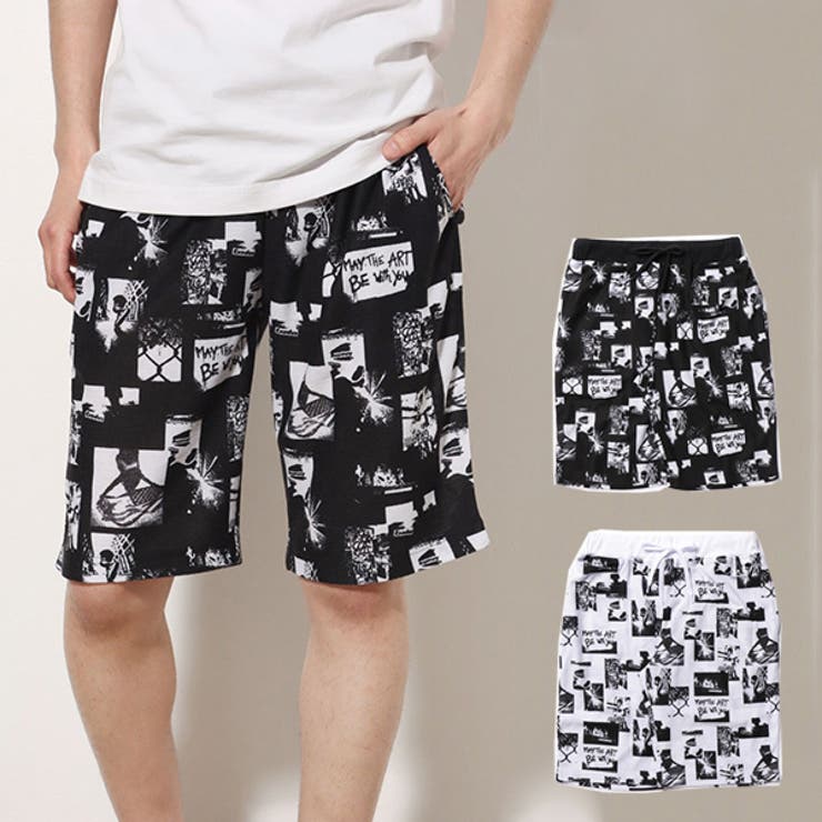 ハーフパンツ ショートパンツ スウェット[品番：XV000019313