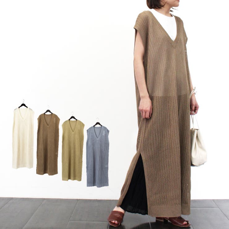 ワンピース ニット ノースリーブ 品番 Xv Styleblock スタイルブロック のレディースファッション通販 Shoplist ショップリスト