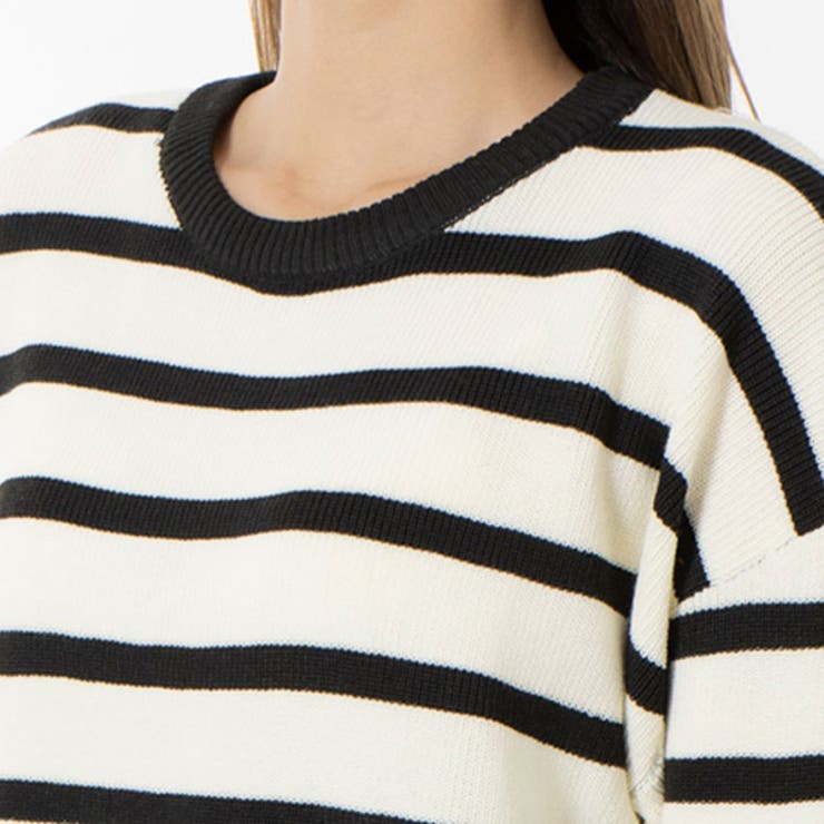 ニット セーター ボーダー柄 | STYLEBLOCK | 詳細画像6 