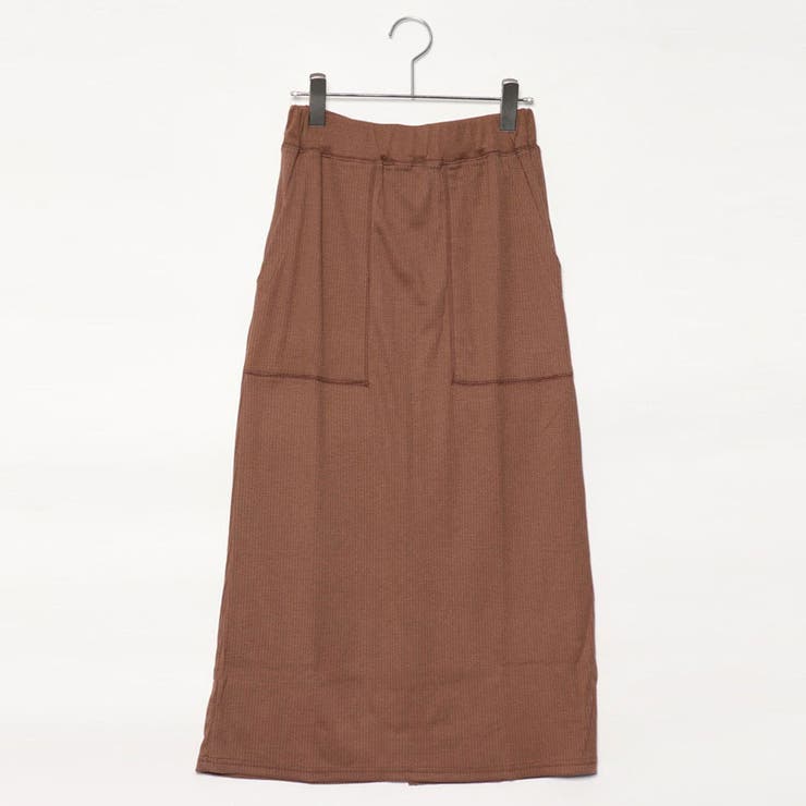 キャメル | スカート リブスカート ロングスカート | STYLEBLOCK