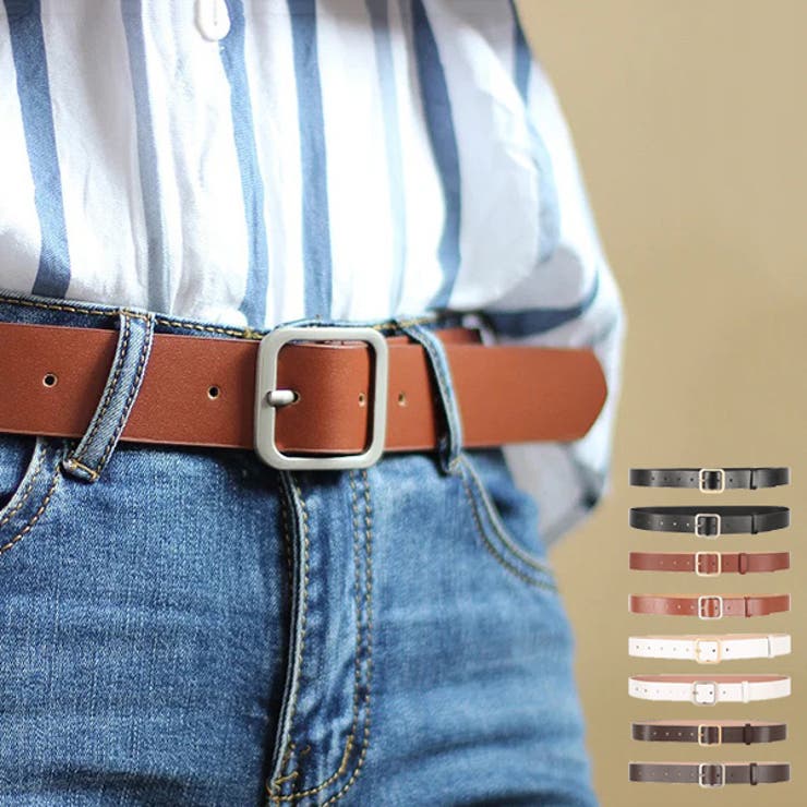 ベルト 太め フェイクレザー | STYLEBLOCK | 詳細画像1 