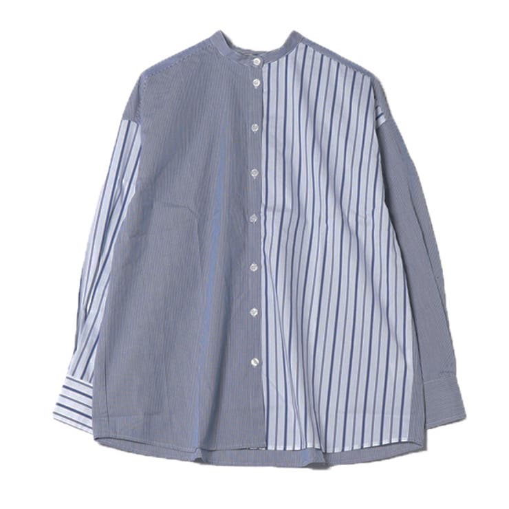 シャツ ブラウス ストライプ[品番：XV000021806]｜STYLEBLOCK