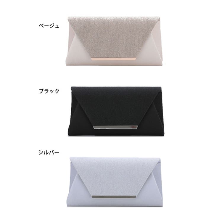 レター型パーティークラッチバッグのカラーバリエーション