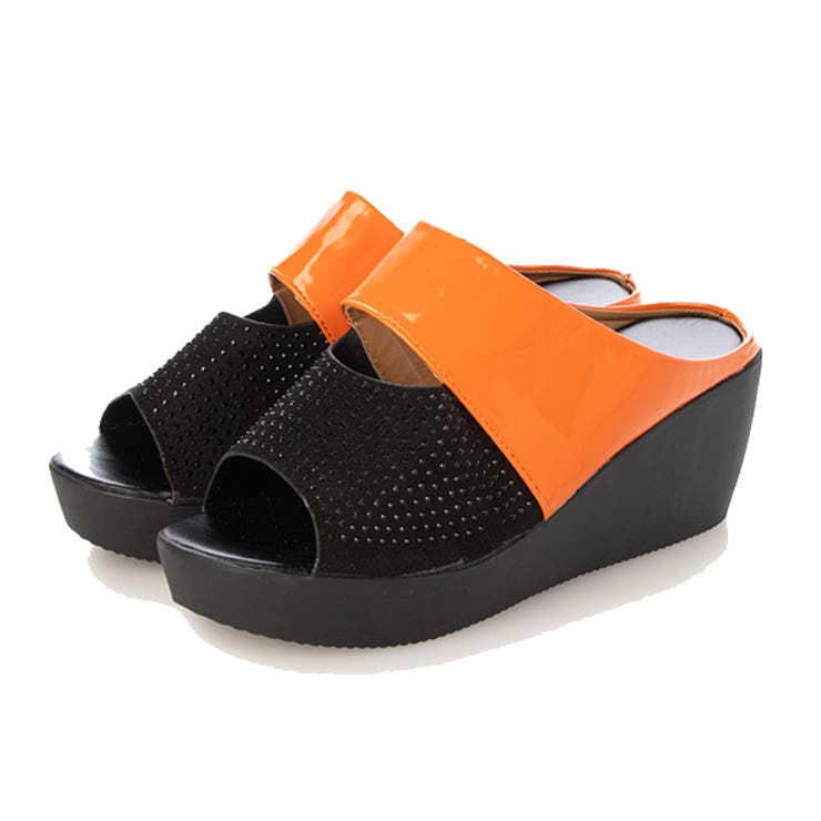サンダル ウェッジソールサンダル  ビジュー[品番：XV000021487]｜STYLEBLOCK（スタイルブロック）のレディースファッション通販｜SHOPLIST（ショップリスト）