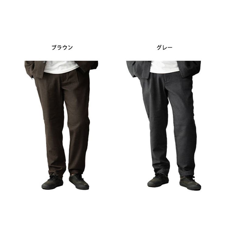 トラウザーパンツ スラックス 千鳥格子 品番 Xv Style Block Men スタイルブロックメン のメンズ ファッション通販 Shoplist ショップリスト