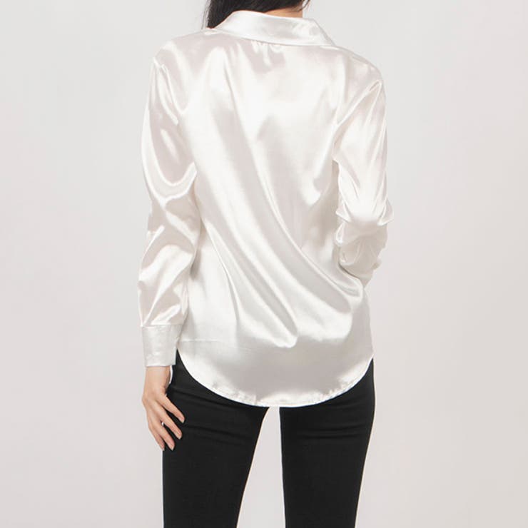 シャツ ブラウス サテン | STYLEBLOCK | 詳細画像5 